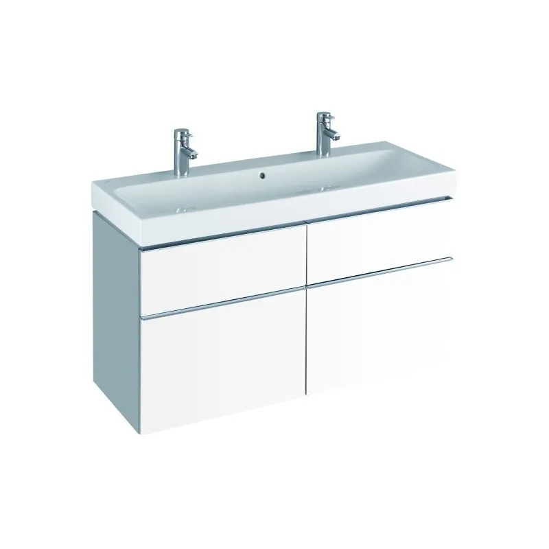 Geberit Meuble sous lavabo iCon 1190x620, alpin, 1 découpe